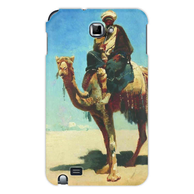 Printio Чехол для Samsung Galaxy Note Араб на верблюде (василий верещагин) printio чехол для samsung galaxy note русский медведь