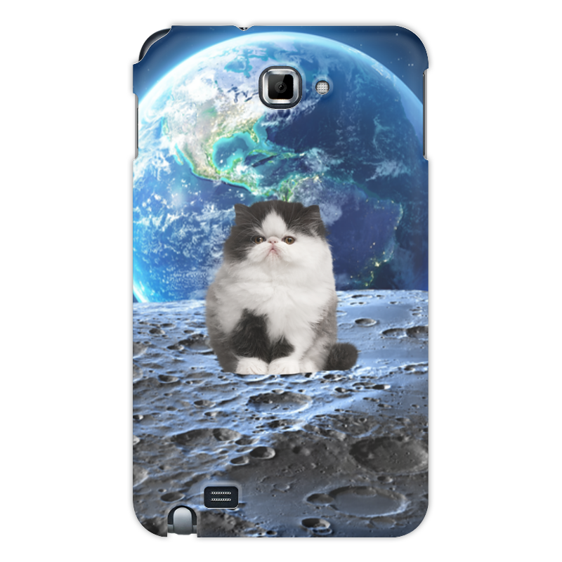 Printio Чехол для Samsung Galaxy Note Кот в космосе силиконовый чехол планеты в космосе на meizu m6 note мейзу м6 ноте