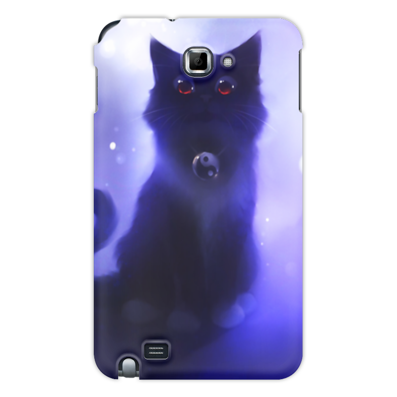 Printio Чехол для Samsung Galaxy Note котенок re pa накладка transparent для samsung galaxy note 5 с принтом котенок и луна