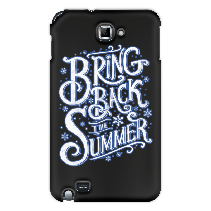 Printio Чехол для Samsung Galaxy Note Верните лето printio чехол для samsung galaxy note верните лето