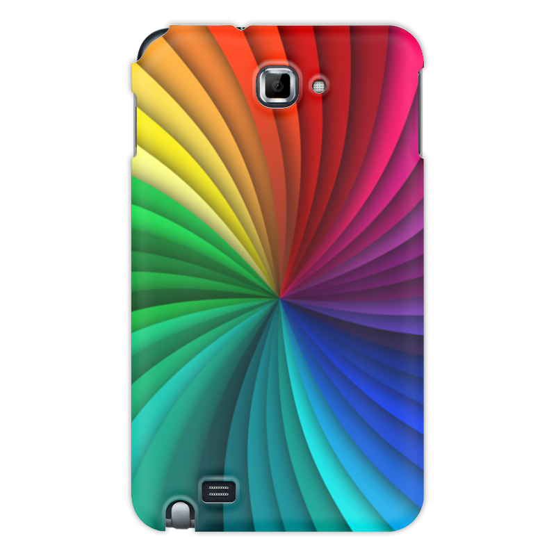 трещотка калейдоскоп детский разноцветный Printio Чехол для Samsung Galaxy Note Калейдоскоп