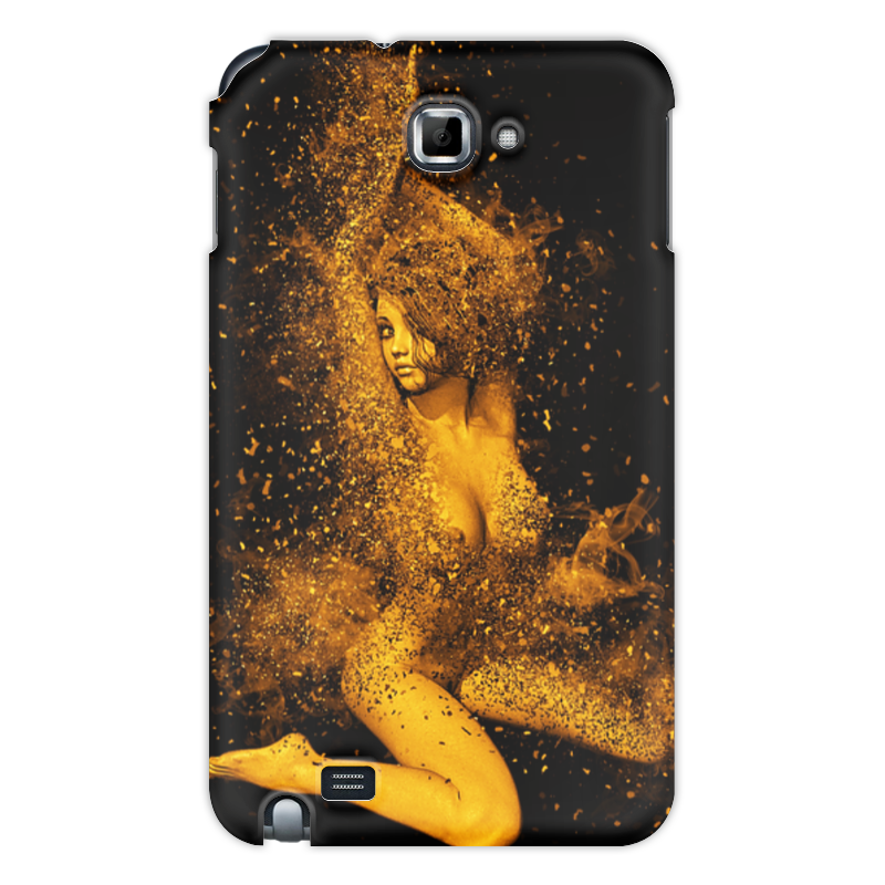Printio Чехол для Samsung Galaxy Note Девушка матовый силиконовый чехол девушка с бокалом на samsung galaxy a12 самсунг галакси а12