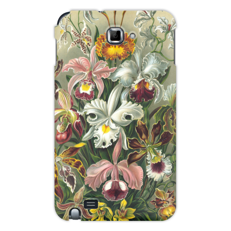 Printio Чехол для Samsung Galaxy Note Орхидеи (orchideae, ernst haeckel)
