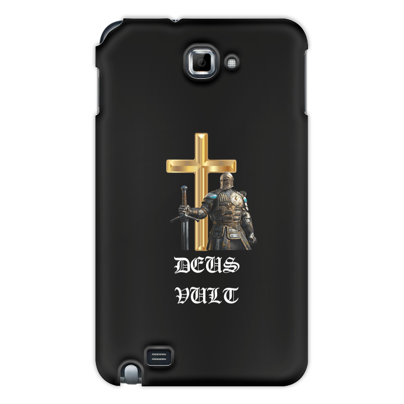 Printio Чехол для Samsung Galaxy Note Deus vult. крестоносцы