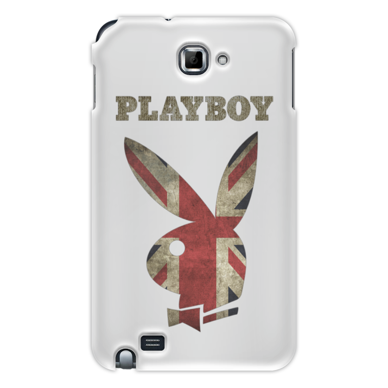 цена Printio Чехол для Samsung Galaxy Note Playboy британский флаг