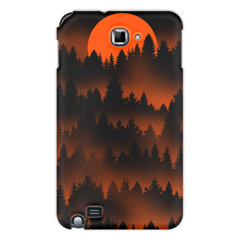 Printio Чехол для Samsung Galaxy Note Зоря на лесом жеребенок пегаса восхода солнца