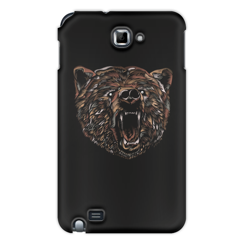 Printio Чехол для Samsung Galaxy Note Пёстрый медведь