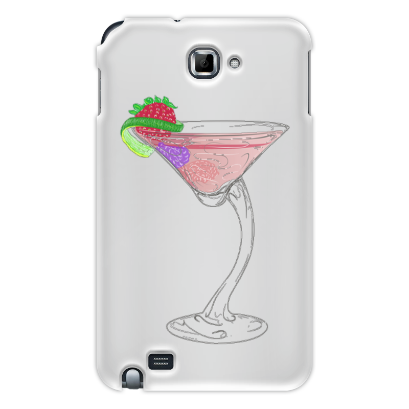 Printio Чехол для Samsung Galaxy Note ягодный коктейль