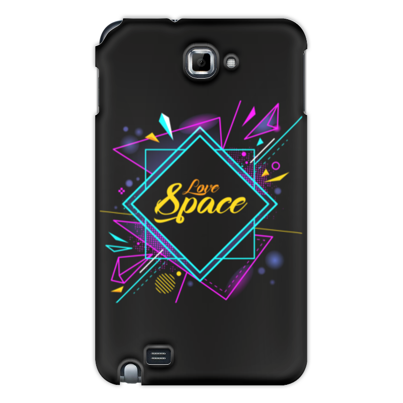 Printio Чехол для Samsung Galaxy Note Love space силиконовый чехол на samsung galaxy m13 самсунг м13 с принтом открытый космос