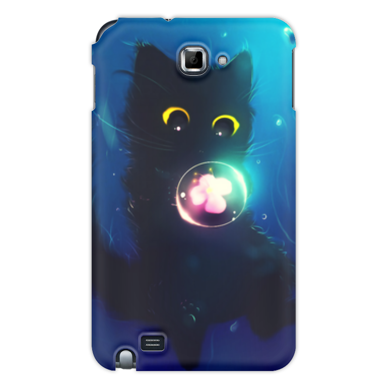 Printio Чехол для Samsung Galaxy Note Котенок re pa накладка transparent для samsung galaxy note 5 с принтом котенок и луна