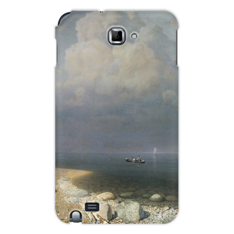 Printio Чехол для Samsung Galaxy Note Ладожское озеро (картина архипа куинджи) printio чехол для samsung galaxy note 2 на острове валааме картина архипа куинджи