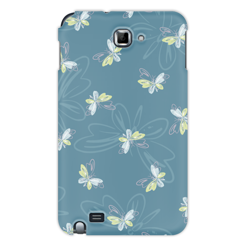 Printio Чехол для Samsung Galaxy Note Бабочки силиконовый чехол на meizu m6s бабочки 9 для мейзу м6с