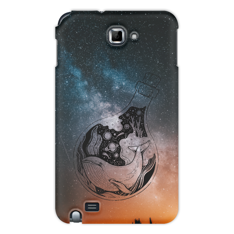 Printio Чехол для Samsung Galaxy Note Космический кит printio чехол для samsung galaxy note 2 композиция в сером
