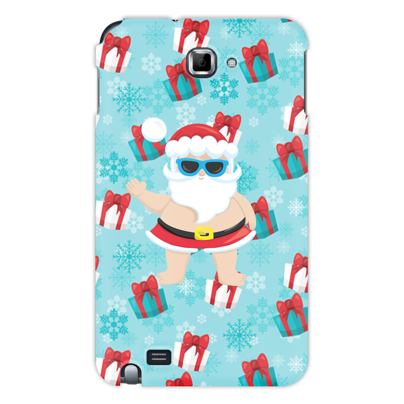 Printio Чехол для Samsung Galaxy Note Santa