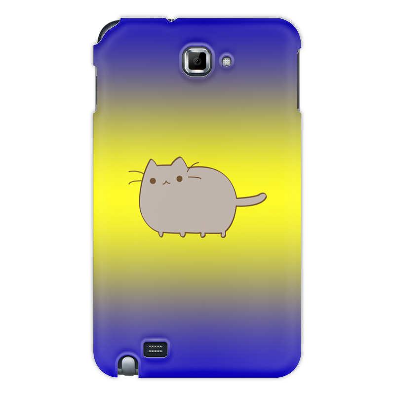 Printio Чехол для Samsung Galaxy Note Котик силиконовый чехол ушастый котик на meizu m5 note мейзу м5 ноут