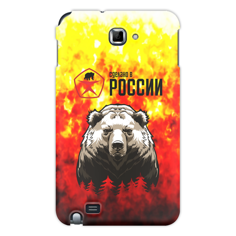 цена Printio Чехол для Samsung Galaxy Note Made in russia