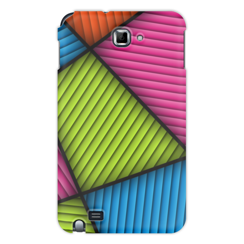 Printio Чехол для Samsung Galaxy Note Цветная абстракция чехол mypads разноцветная абстракция линиями для meizu x8 задняя панель накладка бампер