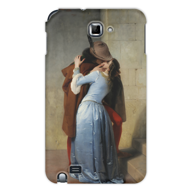 printio коврик для мышки сердце поцелуй франческо айец Printio Чехол для Samsung Galaxy Note Поцелуй (франческо айец)