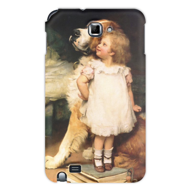 Printio Чехол для Samsung Galaxy Note Картина артура элсли (1860-1952) матовый чехол magic paint w для samsung galaxy j2 2018 самсунг джей 2 2018 с 3d эффектом черный