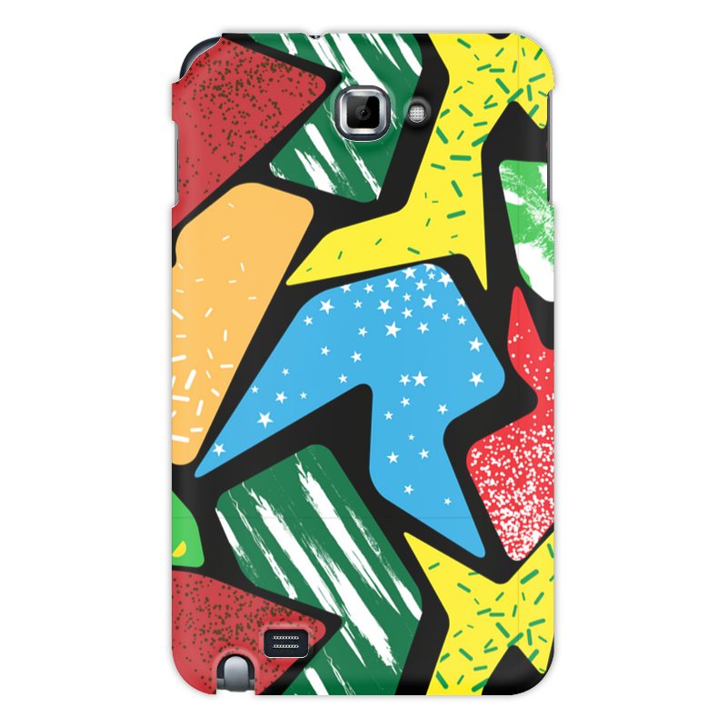 Printio Чехол для Samsung Galaxy Note Цветная абстракция цена и фото