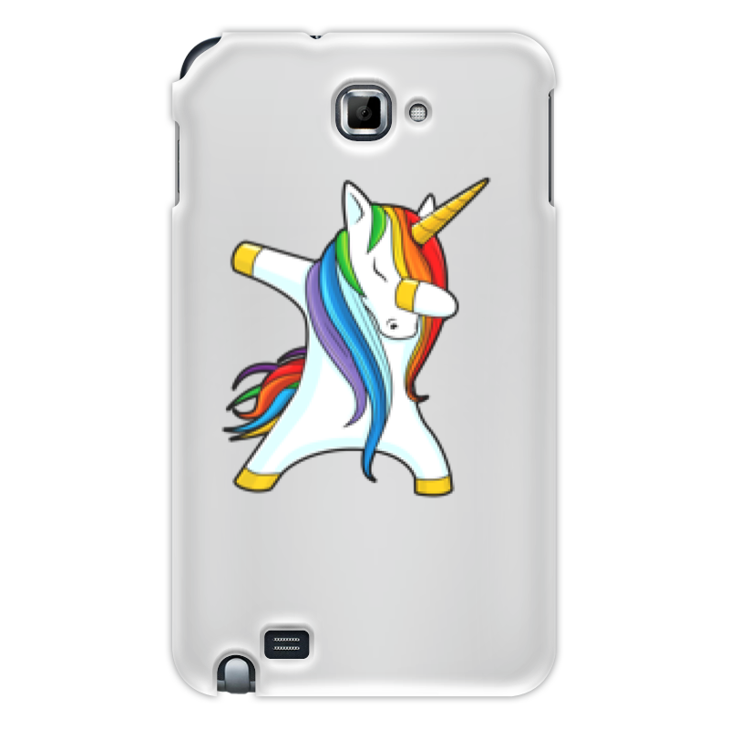 Printio Чехол для Samsung Galaxy Note Dab unicorn жидкий чехол с блестками 100% unicorn milk на samsung galaxy j8 самсунг галакси джей 8