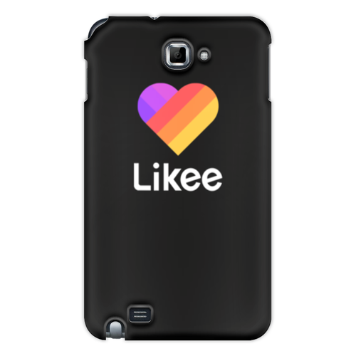 Заказать чехол для Samsung Galaxy Note/Note 2 в Москве. Чехол для Samsung Galaxy Note Likee  от DESIGNER   - готовые дизайны и нанесение принтов.