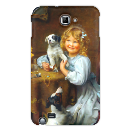 Заказать чехол для Samsung Galaxy Note/Note 2 в Москве. Чехол для Samsung Galaxy Note Картина Артура Элсли (1860-1952) от Apfelbaum - готовые дизайны и нанесение принтов.