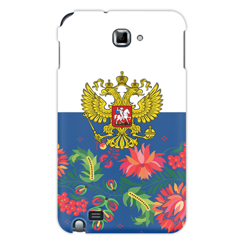 Заказать чехол для Samsung Galaxy Note/Note 2 в Москве. Чехол для Samsung Galaxy Note Хохлома от THE_NISE  - готовые дизайны и нанесение принтов.