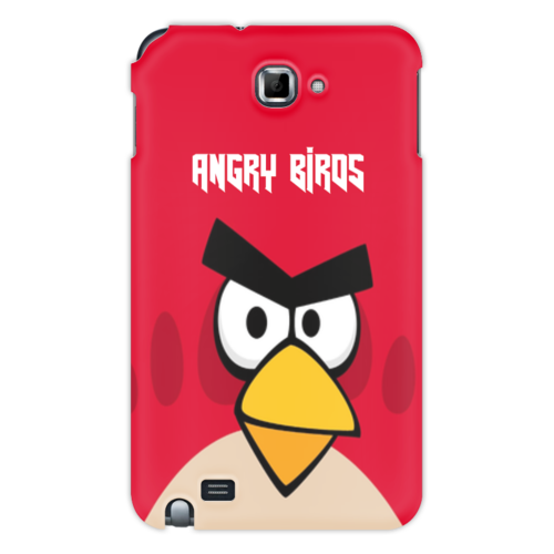 Заказать чехол для Samsung Galaxy Note/Note 2 в Москве. Чехол для Samsung Galaxy Note Angry Birds (Terence) от Аня Лукьянова - готовые дизайны и нанесение принтов.