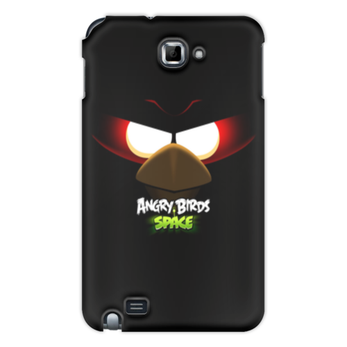 Заказать чехол для Samsung Galaxy Note/Note 2 в Москве. Чехол для Samsung Galaxy Note Space (Angry Birds) от Аня Лукьянова - готовые дизайны и нанесение принтов.
