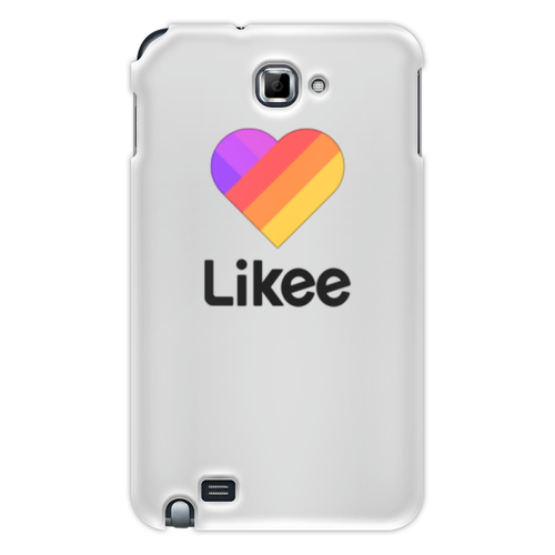 Заказать чехол для Samsung Galaxy Note/Note 2 в Москве. Чехол для Samsung Galaxy Note Likee  от DESIGNER   - готовые дизайны и нанесение принтов.