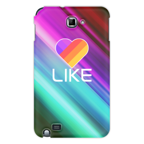 Заказать чехол для Samsung Galaxy Note/Note 2 в Москве. Чехол для Samsung Galaxy Note Like  от DESIGNER   - готовые дизайны и нанесение принтов.