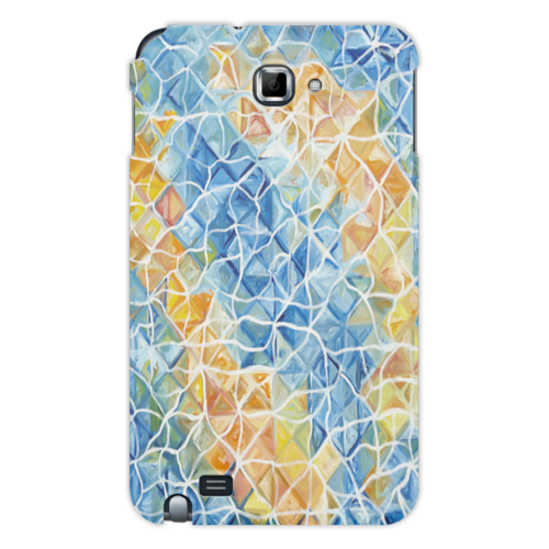 Заказать чехол для Samsung Galaxy Note/Note 2 в Москве. Чехол для Samsung Galaxy Note Рыбы в бликах от artoutloop - готовые дизайны и нанесение принтов.