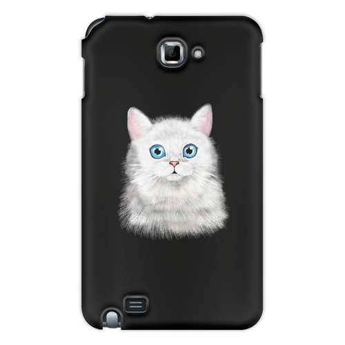 Заказать чехол для Samsung Galaxy Note/Note 2 в Москве. Чехол для Samsung Galaxy Note кошка от THE_NISE  - готовые дизайны и нанесение принтов.
