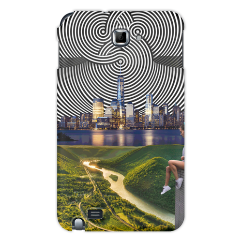 Заказать чехол для Samsung Galaxy Note/Note 2 в Москве. Чехол для Samsung Galaxy Note Умиротворение от modestyz@yandex.ru - готовые дизайны и нанесение принтов.