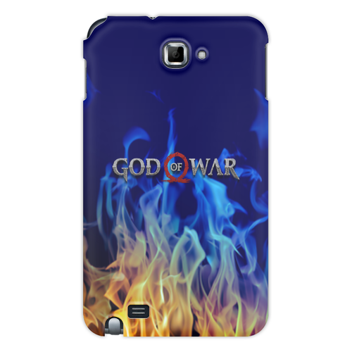 Заказать чехол для Samsung Galaxy Note/Note 2 в Москве. Чехол для Samsung Galaxy Note God of War от THE_NISE  - готовые дизайны и нанесение принтов.