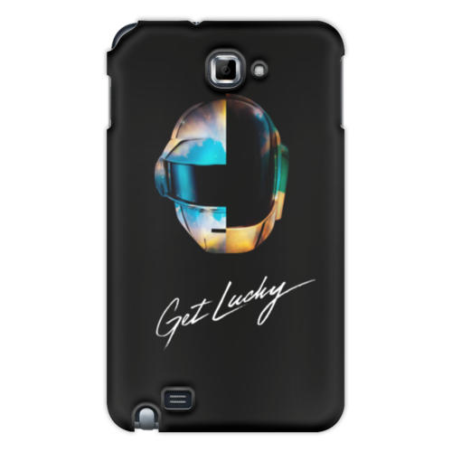 Заказать чехол для Samsung Galaxy Note/Note 2 в Москве. Чехол для Samsung Galaxy Note Daft Punk от geekbox - готовые дизайны и нанесение принтов.