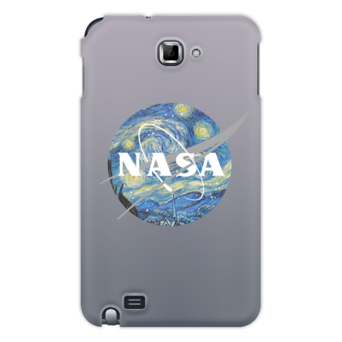 Заказать чехол для Samsung Galaxy Note/Note 2 в Москве. Чехол для Samsung Galaxy Note /Nasa от Polilog - готовые дизайны и нанесение принтов.