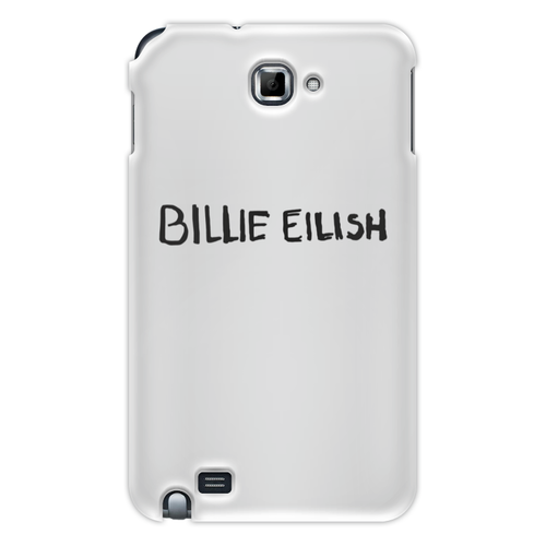 Заказать чехол для Samsung Galaxy Note/Note 2 в Москве. Чехол для Samsung Galaxy Note Billie Eilish от DESIGNER   - готовые дизайны и нанесение принтов.