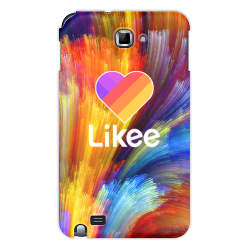 Заказать чехол для Samsung Galaxy Note/Note 2 в Москве. Чехол для Samsung Galaxy Note Likee  от DESIGNER   - готовые дизайны и нанесение принтов.
