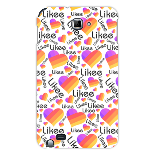 Заказать чехол для Samsung Galaxy Note/Note 2 в Москве. Чехол для Samsung Galaxy Note Likee  от DESIGNER   - готовые дизайны и нанесение принтов.