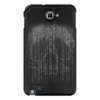 Заказать чехол для Samsung Galaxy Note/Note 2 в Москве. Чехол для Samsung Galaxy Note Голограмма череп от weeert - готовые дизайны и нанесение принтов.