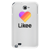 Заказать чехол для Samsung Galaxy Note/Note 2 в Москве. Чехол для Samsung Galaxy Note Likee  от DESIGNER   - готовые дизайны и нанесение принтов.