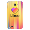 Заказать чехол для Samsung Galaxy Note/Note 2 в Москве. Чехол для Samsung Galaxy Note Likee  от DESIGNER   - готовые дизайны и нанесение принтов.