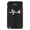 Заказать чехол для Samsung Galaxy Note/Note 2 в Москве. Чехол для Samsung Galaxy Note TikTok  от DESIGNER   - готовые дизайны и нанесение принтов.
