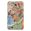 Заказать чехол для Samsung Galaxy Note/Note 2 в Москве. Чехол для Samsung Galaxy Note Алиса, Червонный Король и Королева (Робинсон) от trend - готовые дизайны и нанесение принтов.