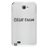 Заказать чехол для Samsung Galaxy Note/Note 2 в Москве. Чехол для Samsung Galaxy Note Billie Eilish от DESIGNER   - готовые дизайны и нанесение принтов.