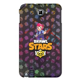 Заказать чехол для Samsung Galaxy Note/Note 2 в Москве. Чехол для Samsung Galaxy Note Brawl Stars от THE_NISE  - готовые дизайны и нанесение принтов.