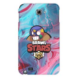 Заказать чехол для Samsung Galaxy Note/Note 2 в Москве. Чехол для Samsung Galaxy Note Brawl Stars от THE_NISE  - готовые дизайны и нанесение принтов.