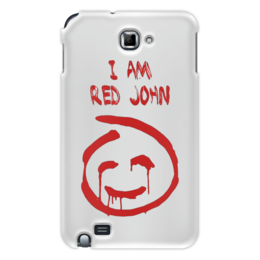 Заказать чехол для Samsung Galaxy Note/Note 2 в Москве. Чехол для Samsung Galaxy Note Смайлик Red John (The Mentalist) от maks - готовые дизайны и нанесение принтов.